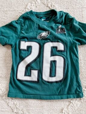 Nike Kids Philadelphia Eagles #26 Barkley Green Short Sleeve Tee